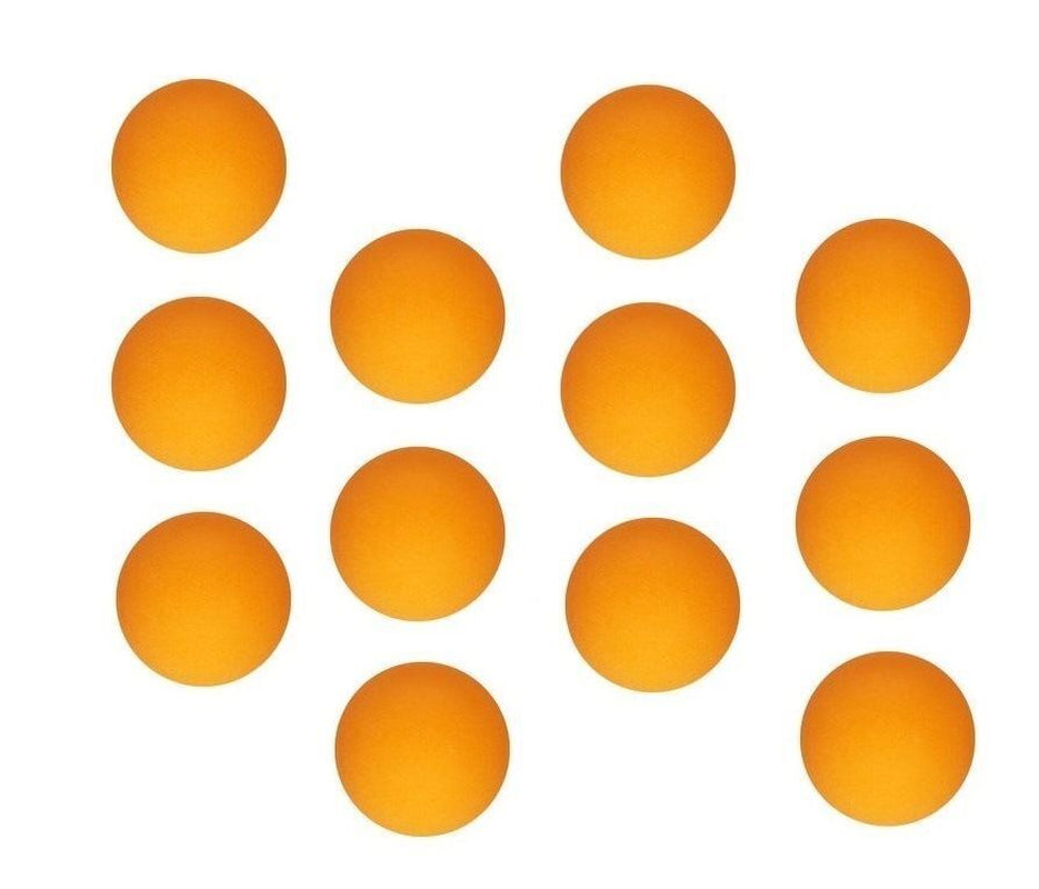 12X Orange Ping Pong Balls Training Game Table Tennis Ball 40Mm Sports Bingo Pet